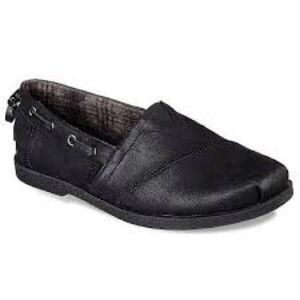 BOBS Chill Luxe Buttoned Up shoes from Skechers in Black size 8